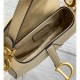 Dior Mini Saddle Bag with Strap Grained Calfskin M0456