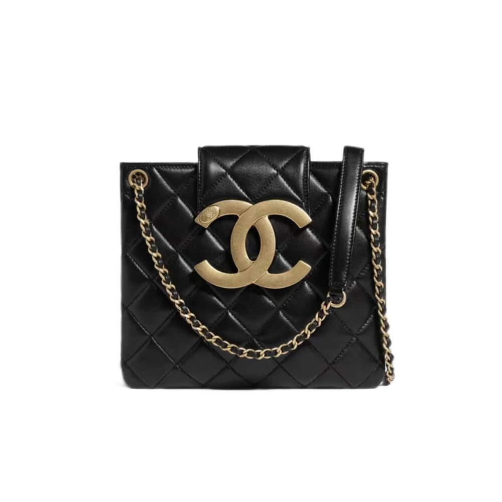 Chanel 24C Quilted Lambskin Shoulder Bag AS4596