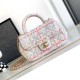 Chanel Tweed Bag with Top Handle AS4569 Multicolor