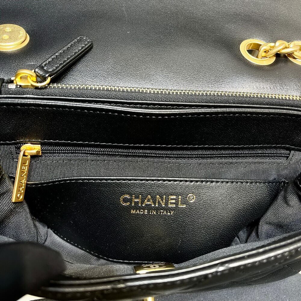 Chanel Lambskin Small Flap Bag AS3393