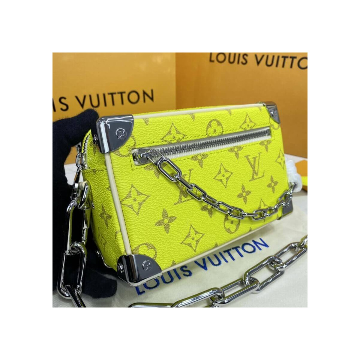 Louis Vuitton Mini Soft Trunk M44480 Yellow