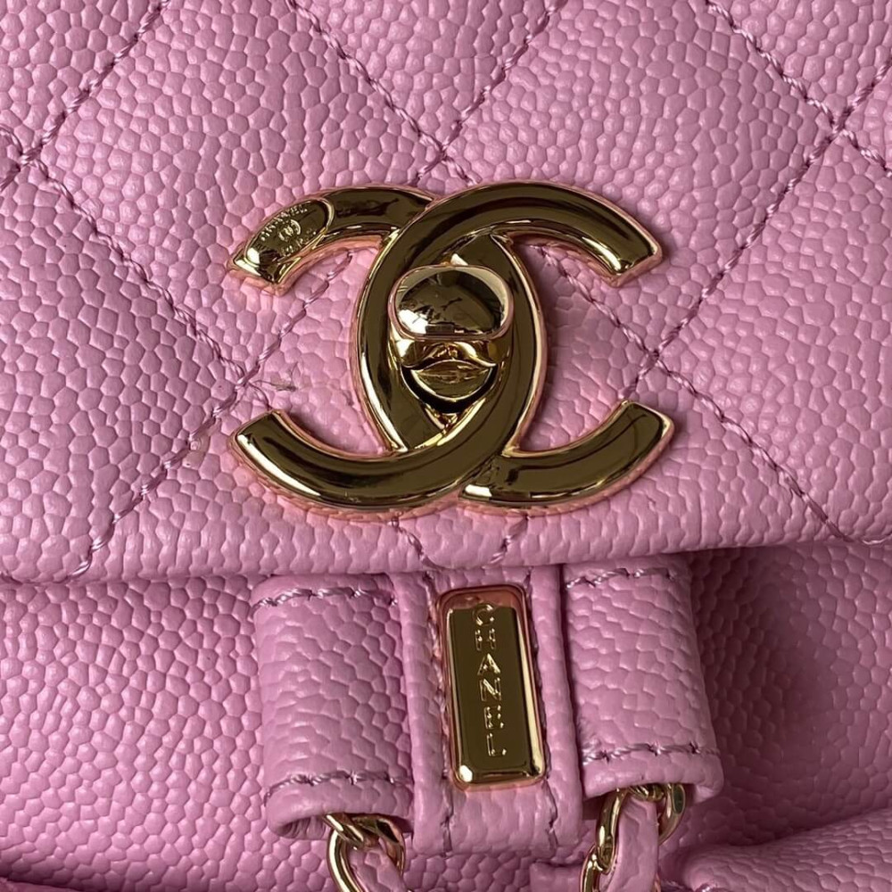 Chanel Small Duma Backpack Caviar Calfskin AS3860