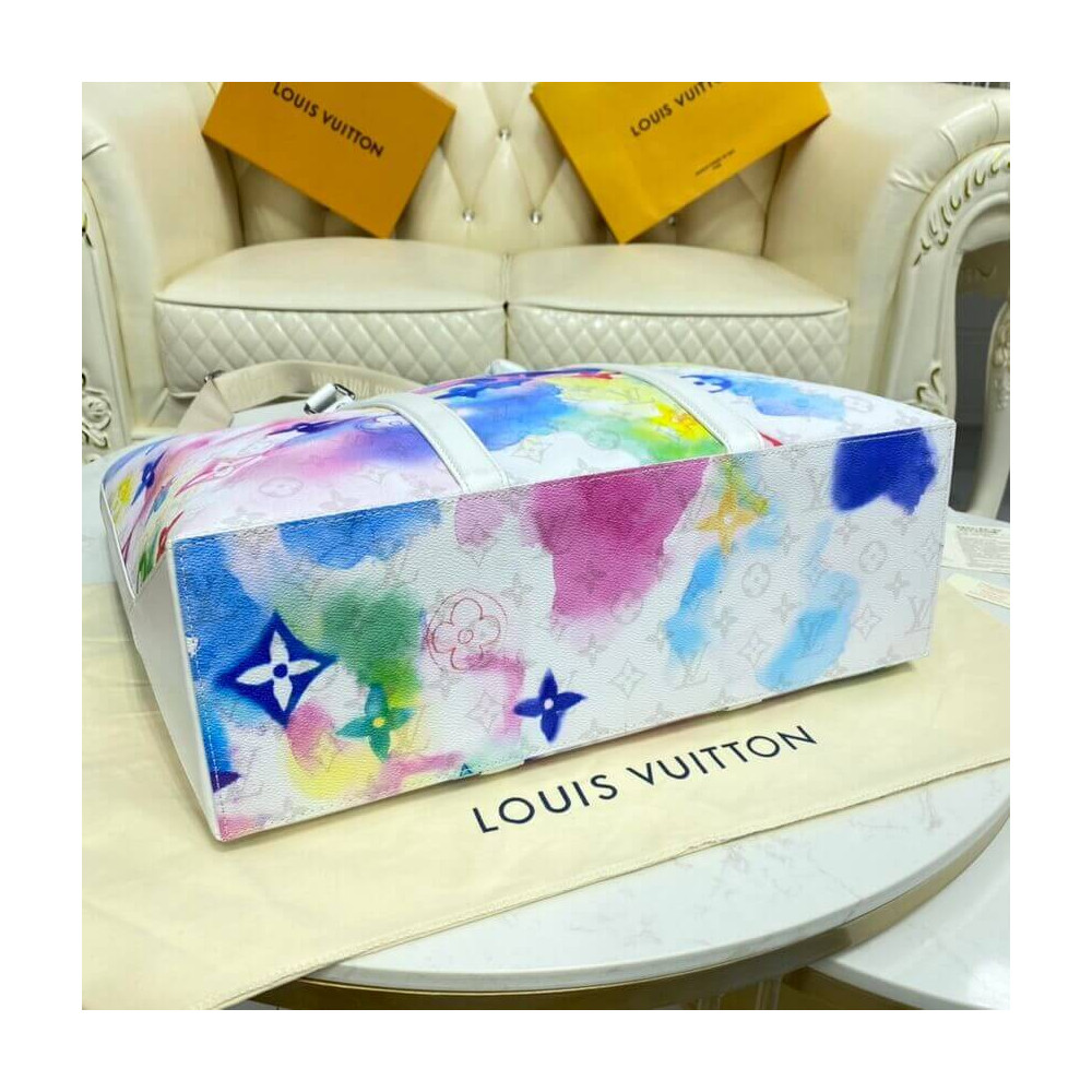 Louis Vuitton Monogram Watercolor Multico New Tote GM M45754