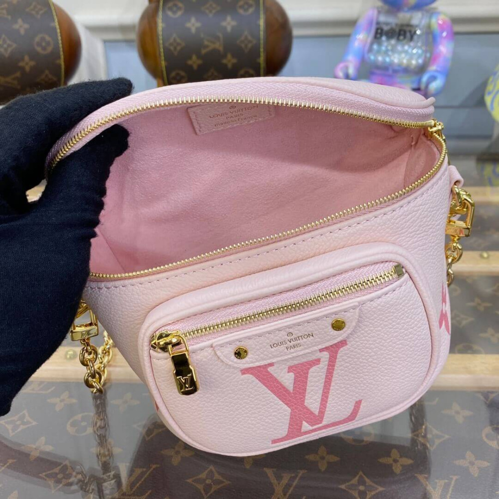 Louis Vuitton Monogram Empreinte Mini Bumbag M82347