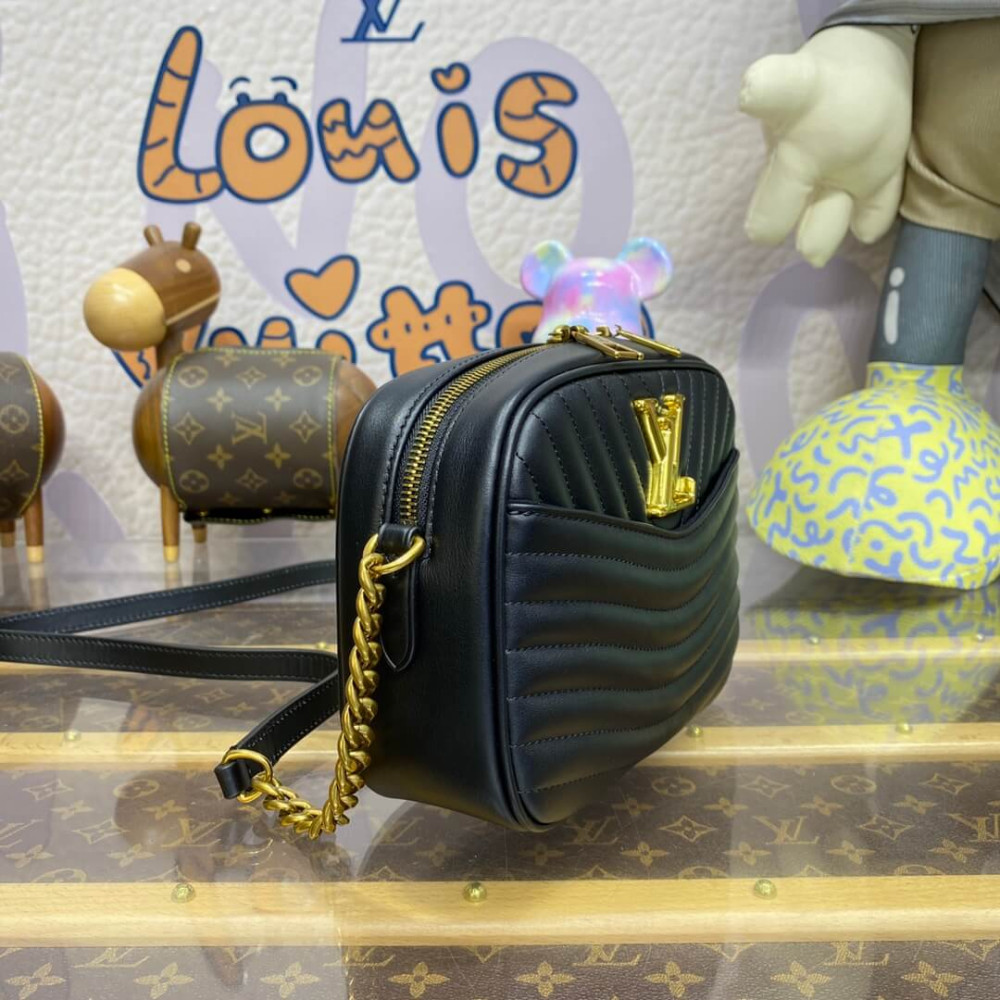 Louis Vuitton New Wave Camera Bag M58677 Black