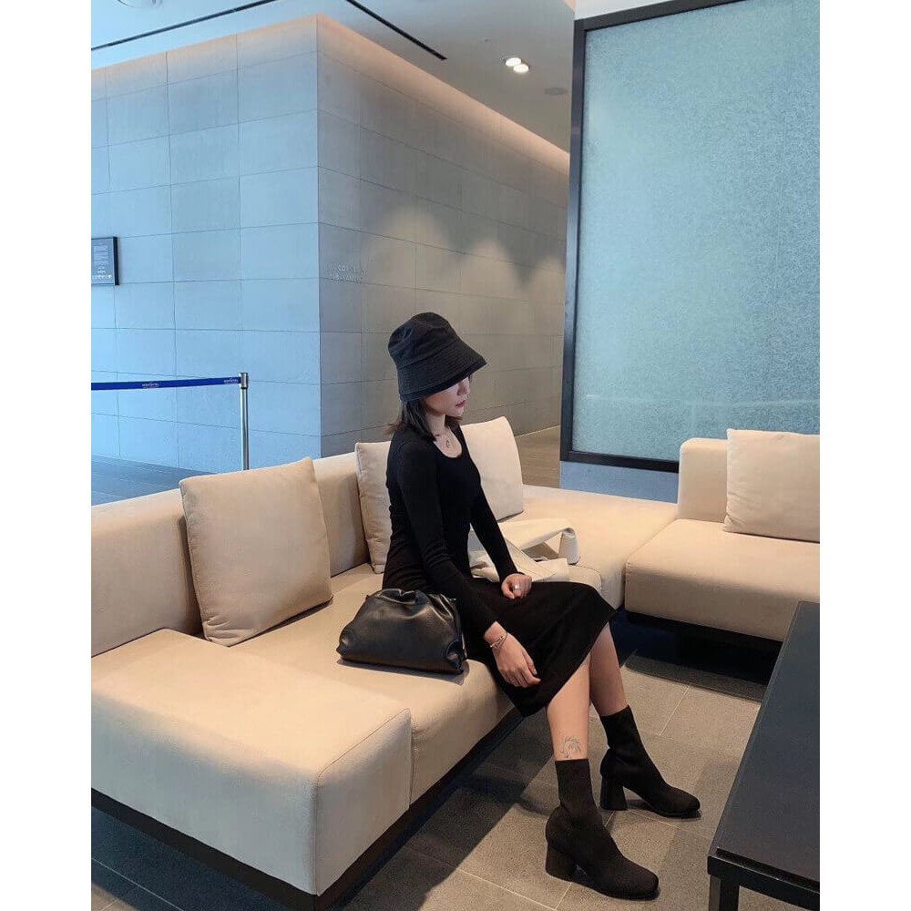 Celine 7cm Sock Ankle Boots 179425