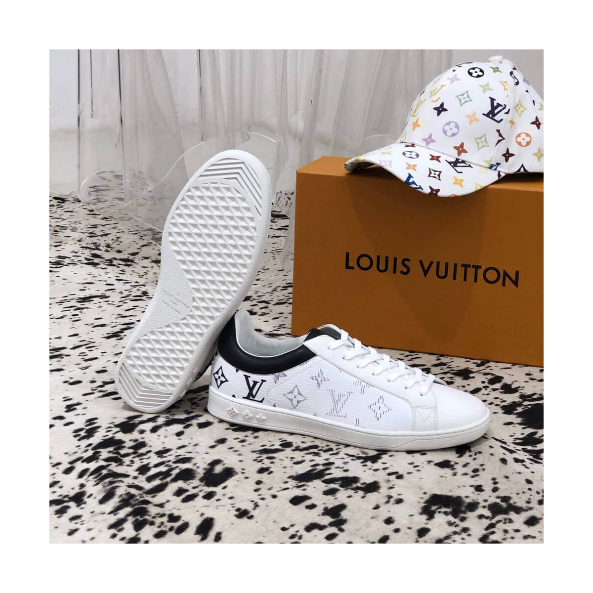 Louis Vuitton Frontrow Sneakers 1A6419 Black