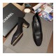 Chanel Two Tone Suede Satin Cap Toe Pumps G35802