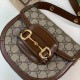 Gucci GG Supreme Horsebit 1955 Mini Rounded Bag 760191