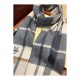 Burberry Unisex Check Wool Scarf 2404