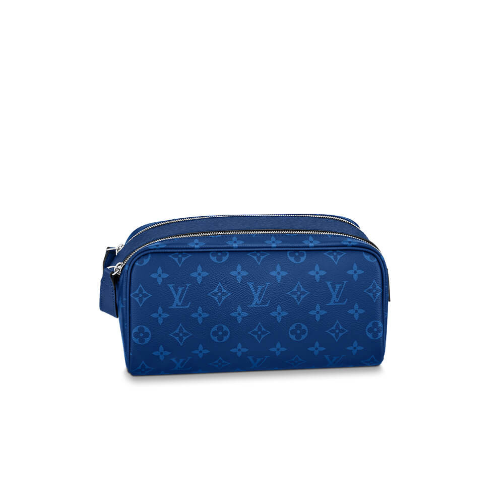 Louis Vuitton Dopp Kit Toilet Pouch M30849 Cobalt Blue