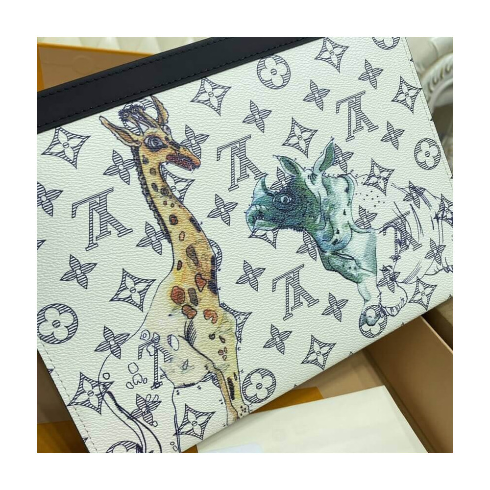 Louis Vuitton Monogram Canvas Pochette Voyage GM M66649