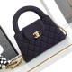 Chanel Jersey Quilted Mini Kelly Shopper Bag AS4416