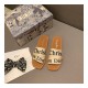 Christian Dior Logo Leather Mule D20603