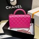 Chanel Wallet On Chain Top Handle Lambskin WOC AP2844 Black