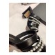 Chanel Laminated Lambskin Mules G35381