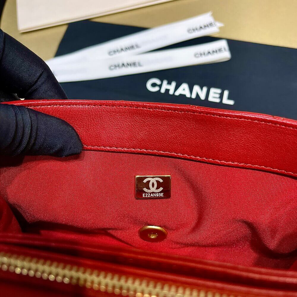 Chanel Lambskin Small Flap Bag AS3393