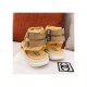 Chanel Goatskin with Fabric Sandals G37231