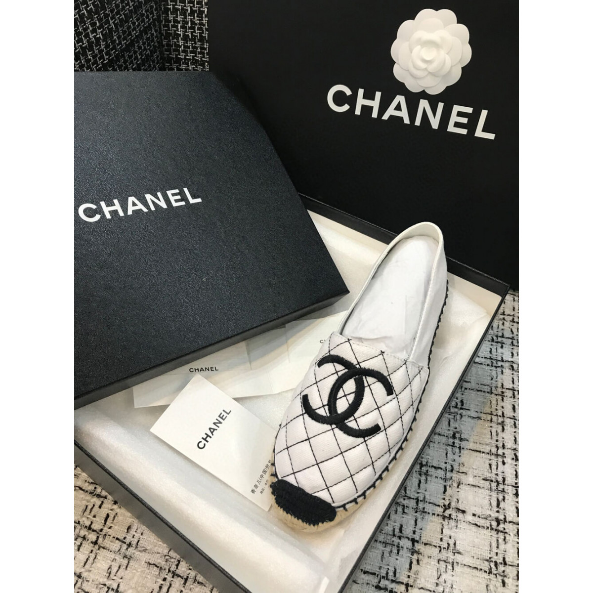 Chanel Quilted Espadrilles G32910