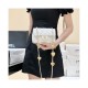 Chanel Mini Flap Bag Heart Chain AS3456