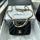 Chanel Mini Flap Bag with Pearl Top Handle Chain AS4385