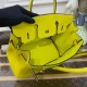 Hermes Birkin 30 Bag Lime Gold Hardware Togo Leather