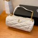 Saint Laurent Sade Mini Quilted Leather Tube Shoulder Bag 699703