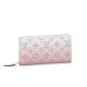 Louis Vuitton Zippy Wallet in Pink Gradient Mahina Perforated Leather M80490