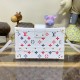 Louis Vuitton Petite Malle M23541 In Monogram Lambskin White