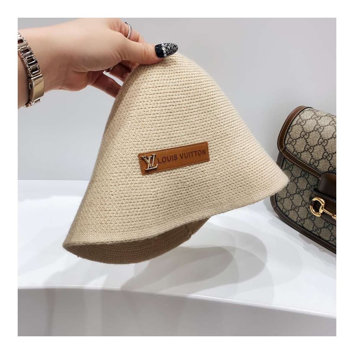 Louis Vuitton Bucket Hat In Wool Cloth 1099