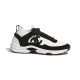 Chanel Fabric &amp; Suede Calfskin Low Top Sneakers White/Black G38033