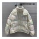 Moncler Daos Water Resistant Iridescent Hooded Down Puffer Coat