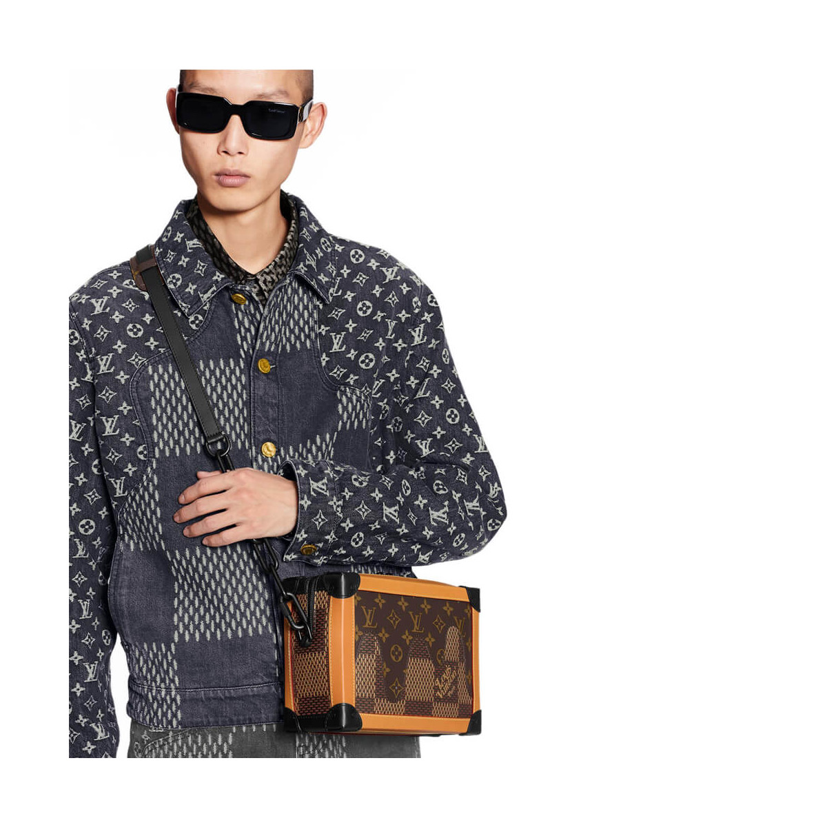 Louis Vuitton x Nigo Damier Giant Rib Jacket 1A7XBV