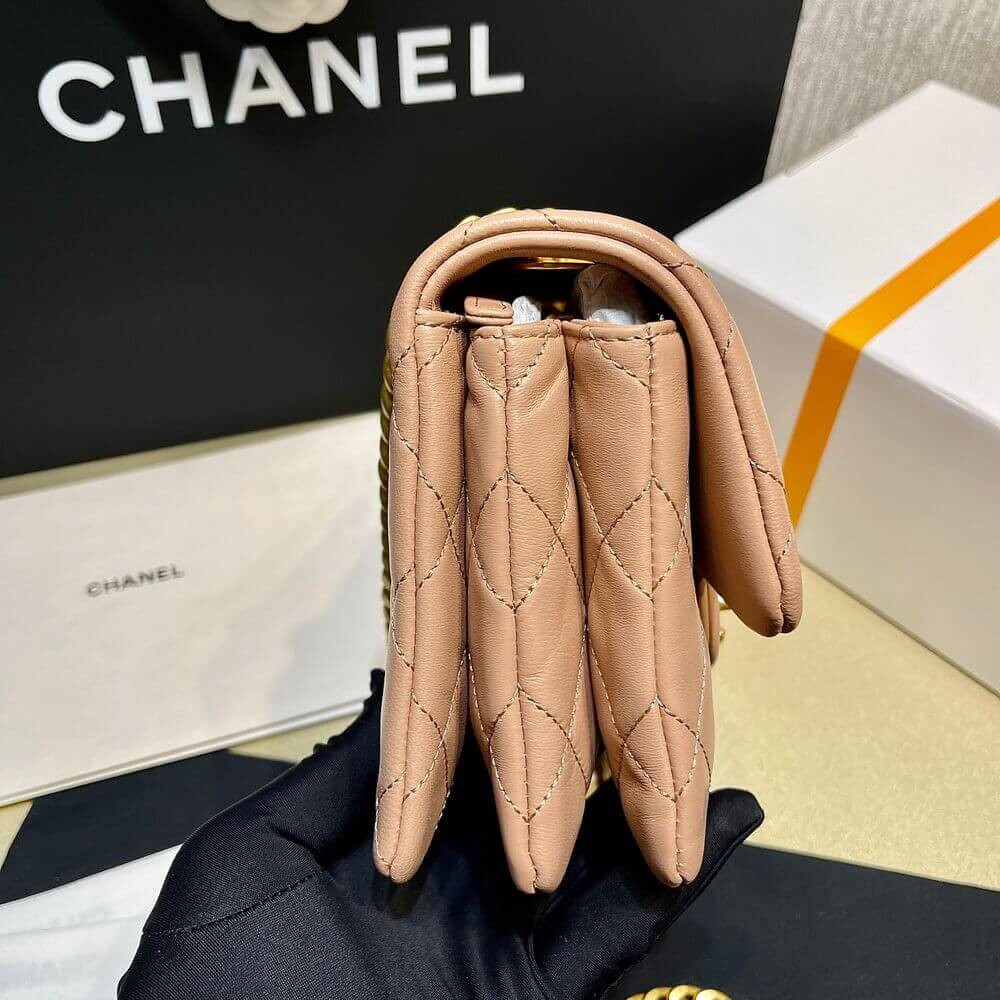 Chanel Lambskin Small Flap Bag AS3393