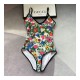 Gucci Pop Flora Print One Piece Swimsuit 514977-1