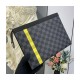 Louis Vuitton Damier Graphite Stripe Pochette Voyage MM N60107