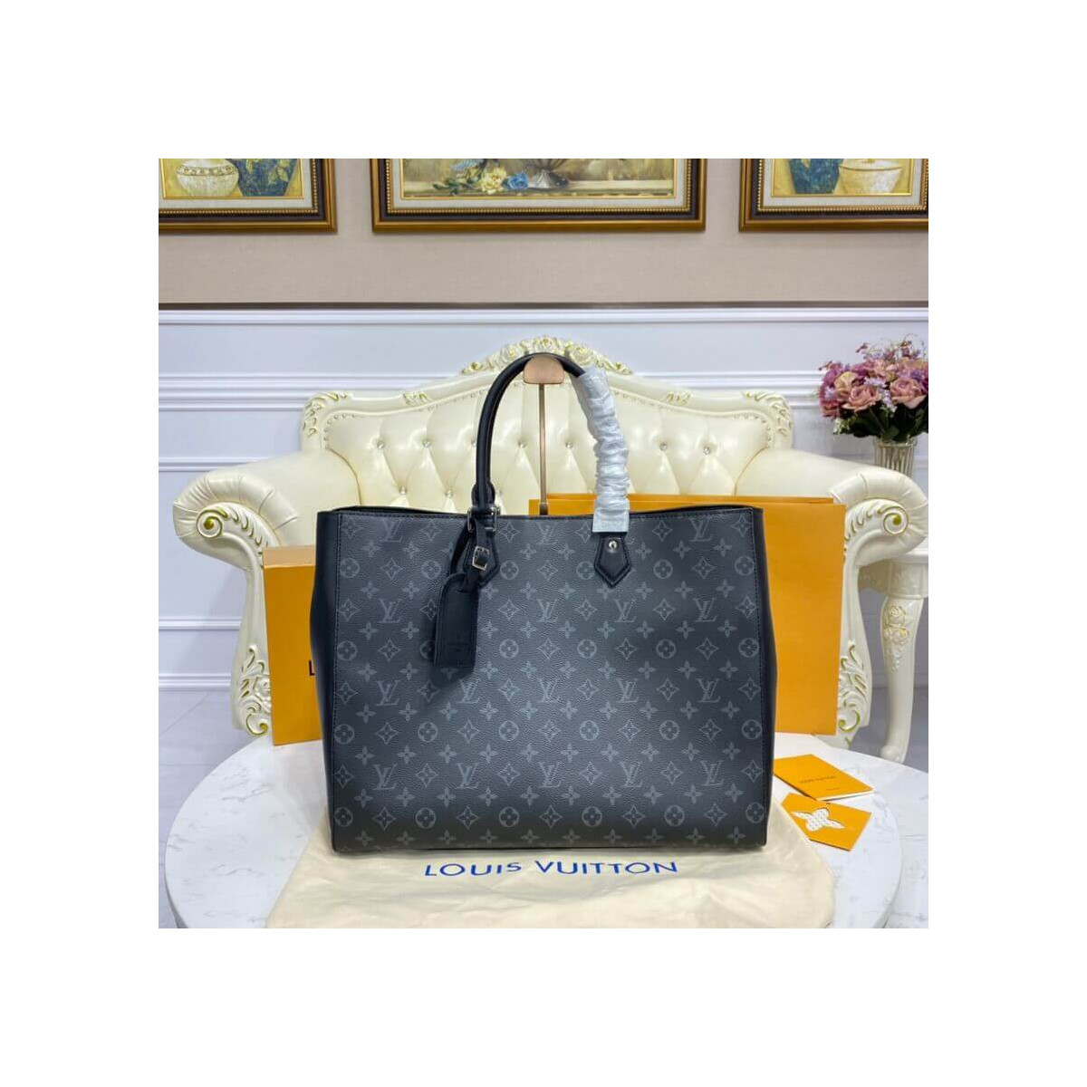 Louis Vuitton Monogram Eclipse Grand Sac M44733