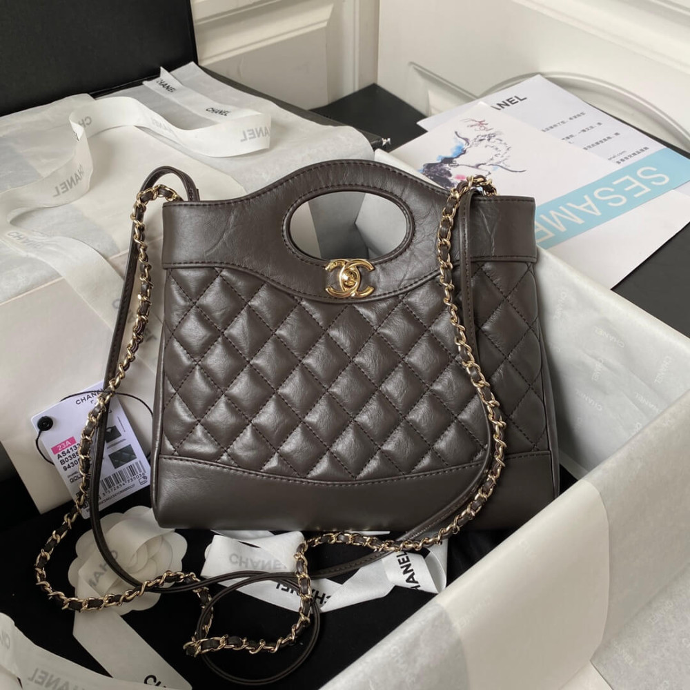 Chanel 31 Mini Calfskin Shopping Bag AS4133