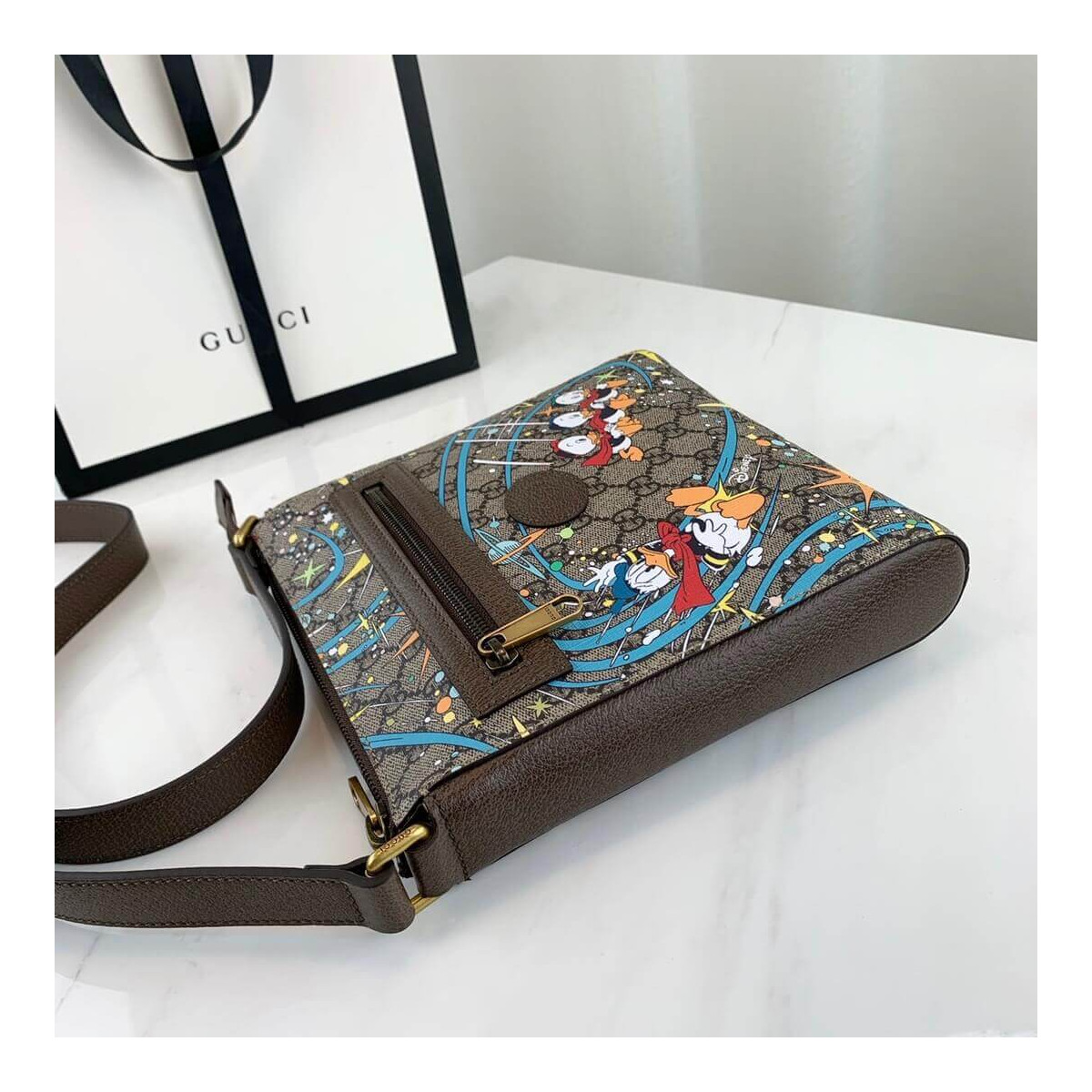 Disney x Gucci Donald Duck Messenger Bag 645054