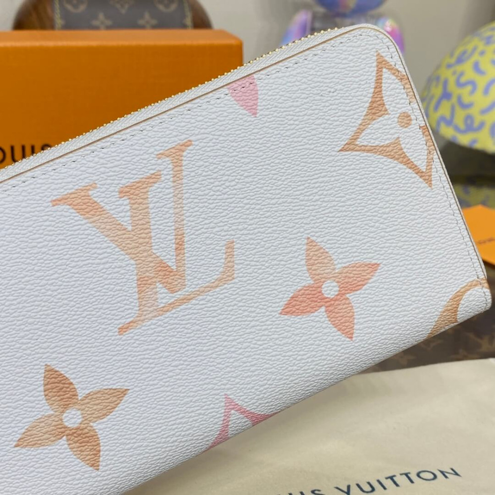 Louis Vuitton Monogram Flower Patterns Zippy Wallet M82384 M82385