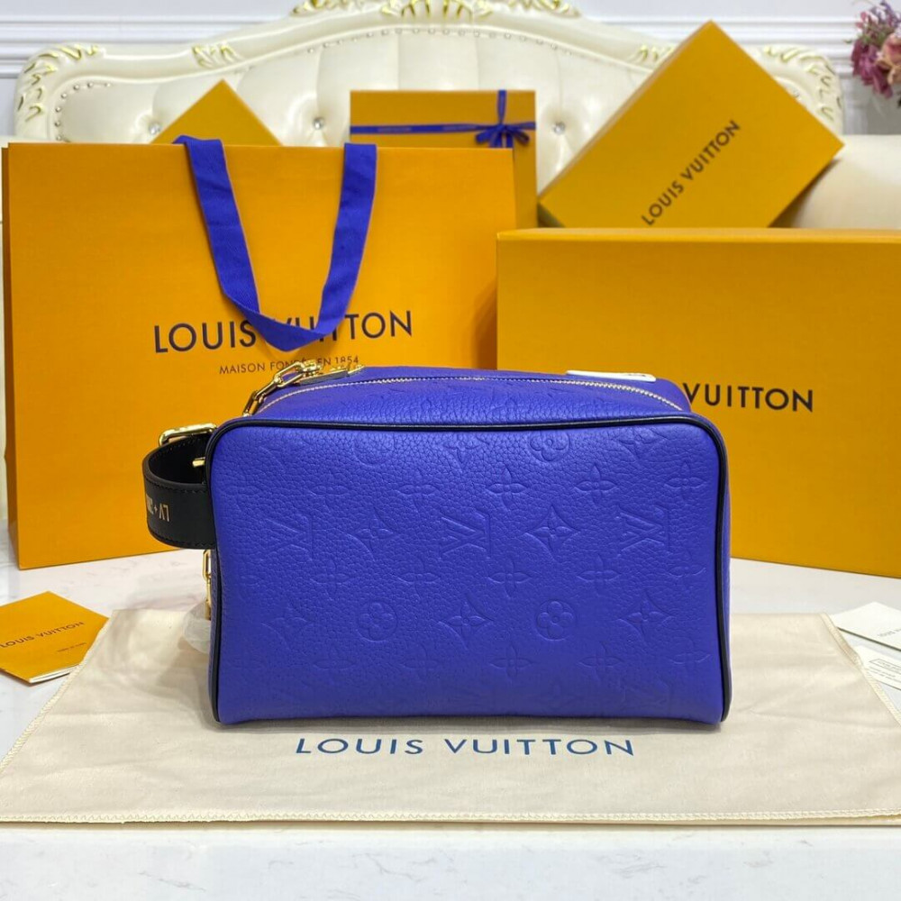 Louis Vuitton LVxNBA Dopp Kit Bag M21106 Blue