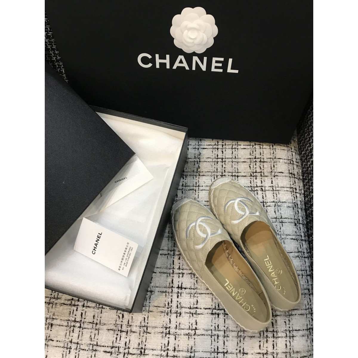 Chanel Quilted Espadrilles G32910