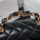 Chanel Mini Flap Bag With Metal Top Handle AS2431