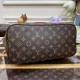 LV x YK Monogram Neverfull MM with Faces Print and Embroidery M46447