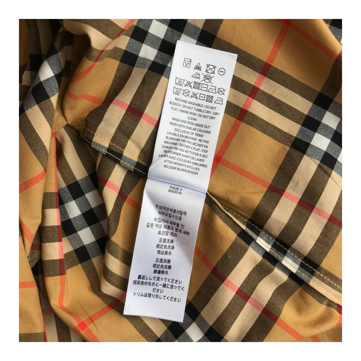 Burberry Vintage Check Cotton Tie-waist Shirt Dress 40734551