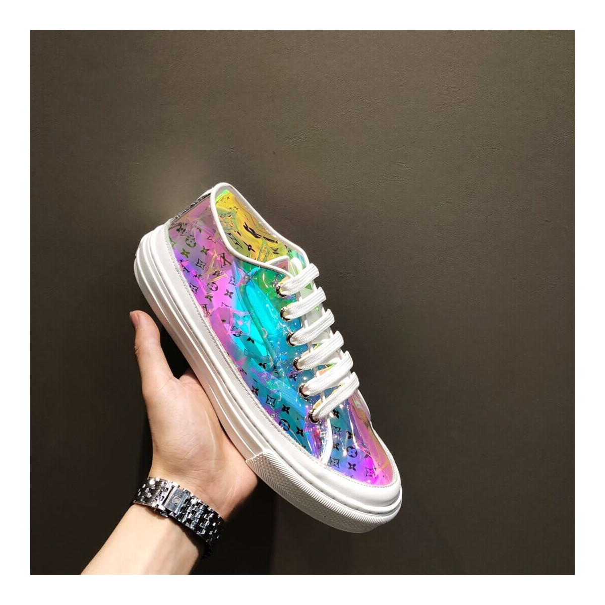 Louis Vuitton Rainbow PVC Sneakers