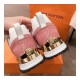 Louis Vuitton Monogram Denim Run Away Sneaker 1A4WP7 Pink