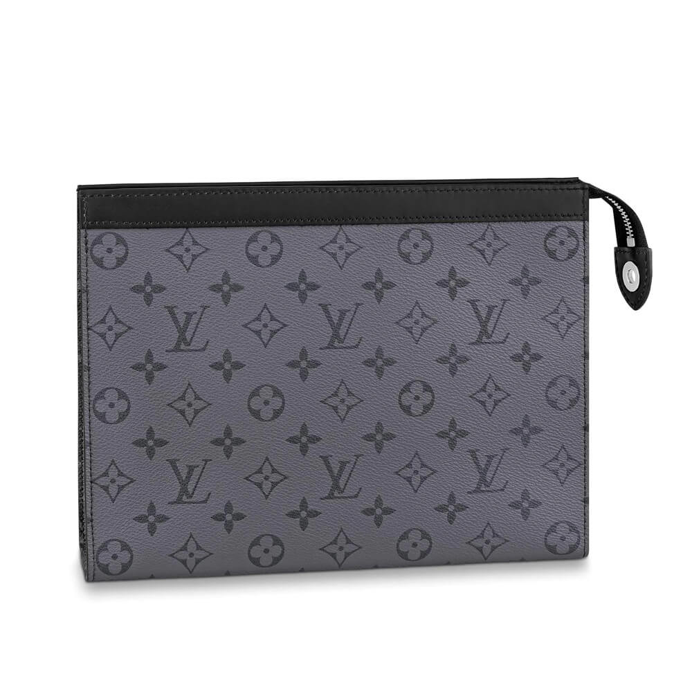 Louis Vuitton Monogram Eclipse Pochette Voyage MM M69535