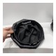 Alexander Wang Leather With Crystal Logo Beret Hat 1305