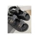 Chanel Woven CC Velcro Sandals 261155